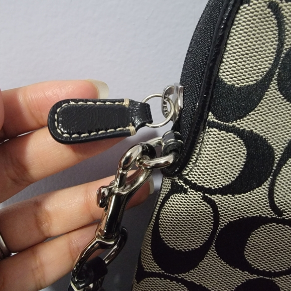 Coach Monogram iPad Tablet Carrying Case with Shoulder Strap - Picture 6 of 11